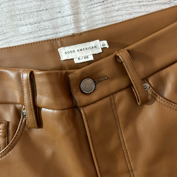 NEW Better Than Leather Good Icon  Good American - size 6/28 - Picture 7 of 9